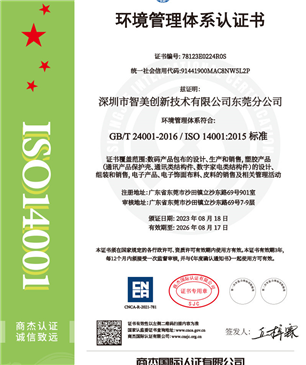 东莞分公司QES证书